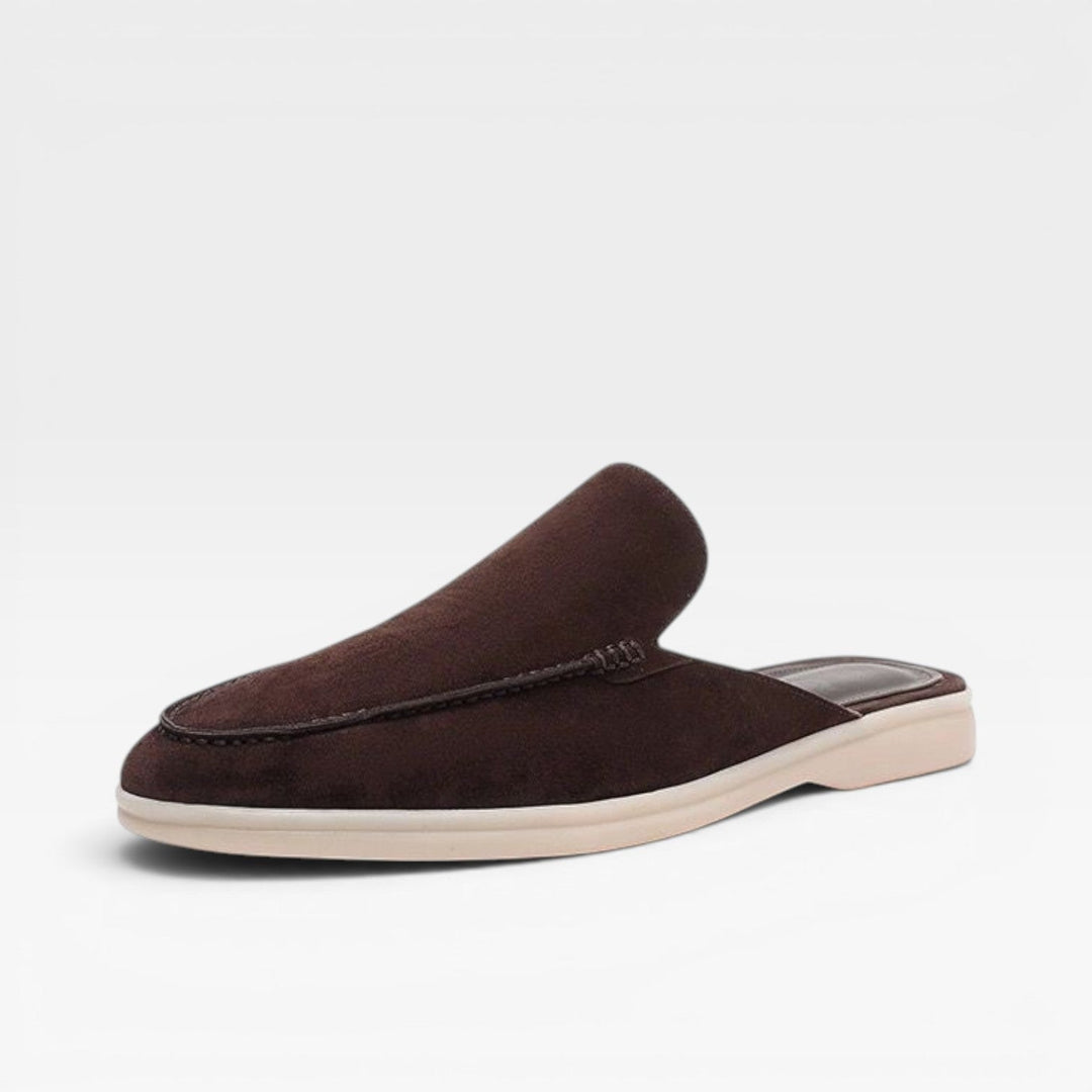 Scarpe uomo estive slip-on, mocassini comfort senza lacci e con plantare imbottito.