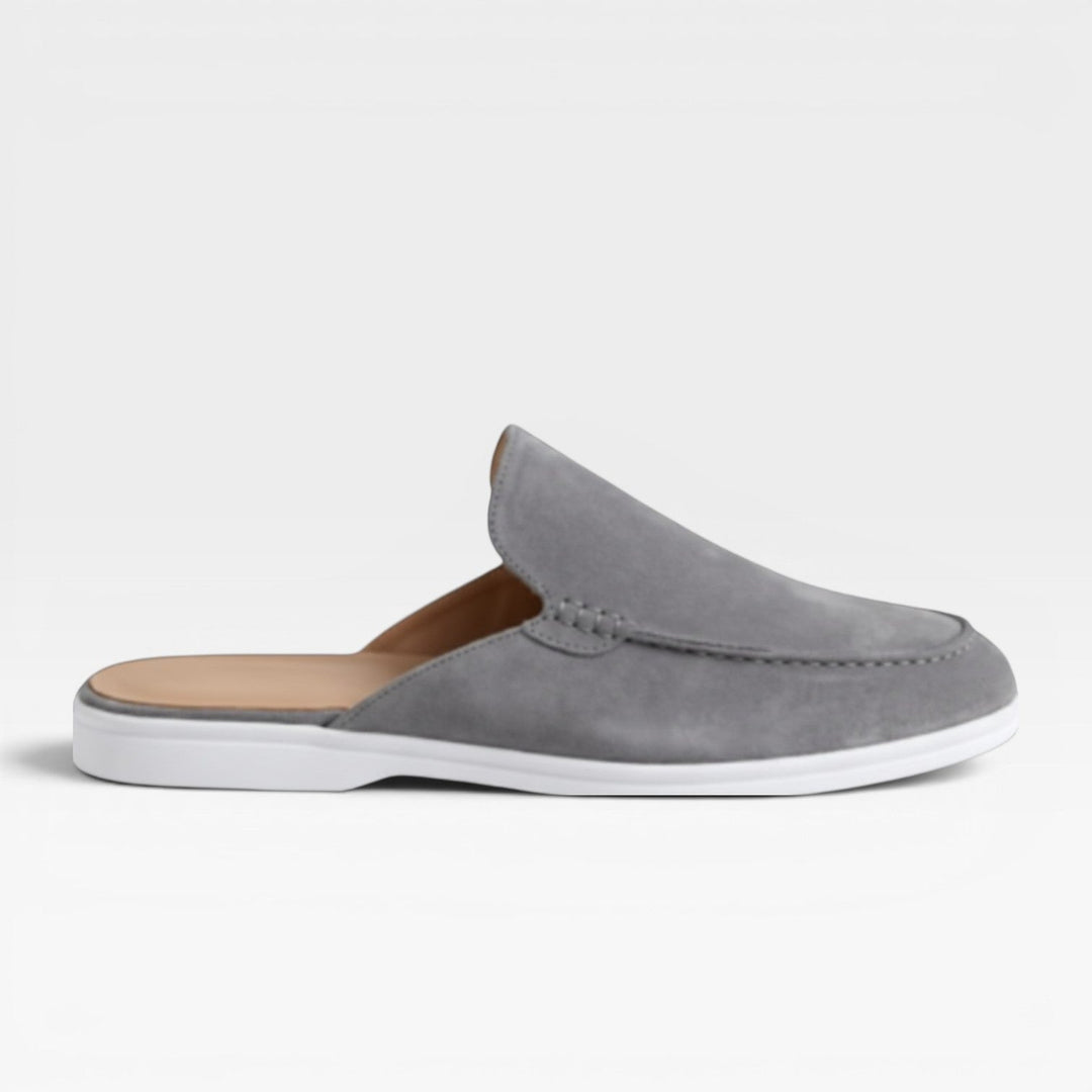 Moda uomo: mocassini slip-on punta mocassino, perfetti per un look casual e confortevole.