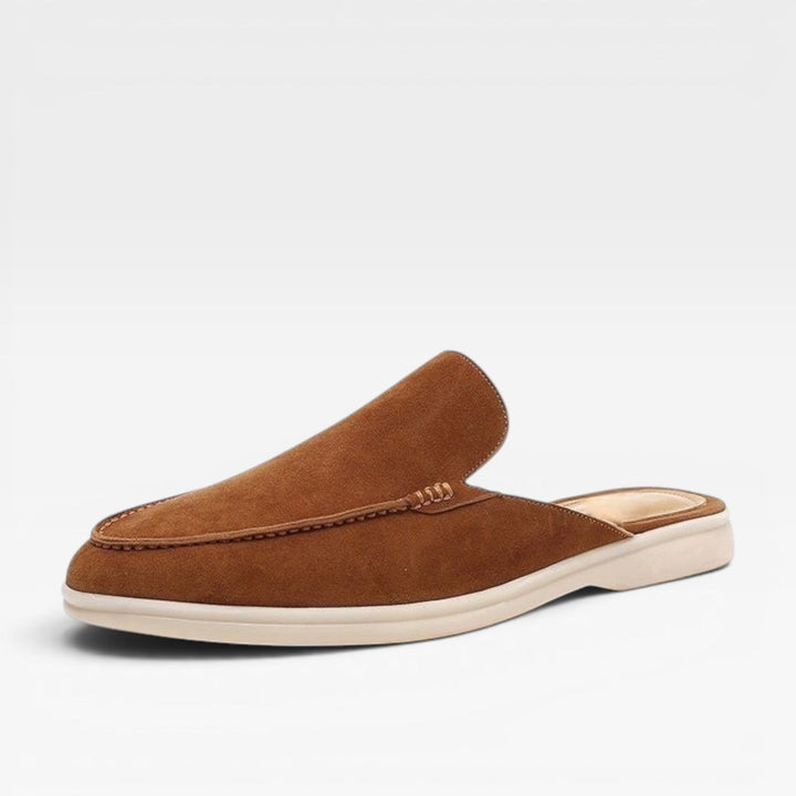 Eleganti mocassini uomo slip-on, punta mocassino, scarpe estive per un comfort raffinato.