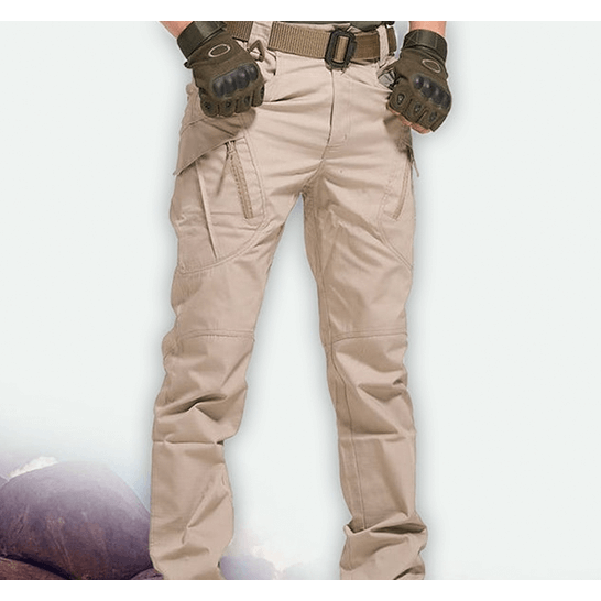 Pantaloni da lavoro uomo idrorepellenti, cargo tattici, comodi e resistenti per uso professionale e utility.