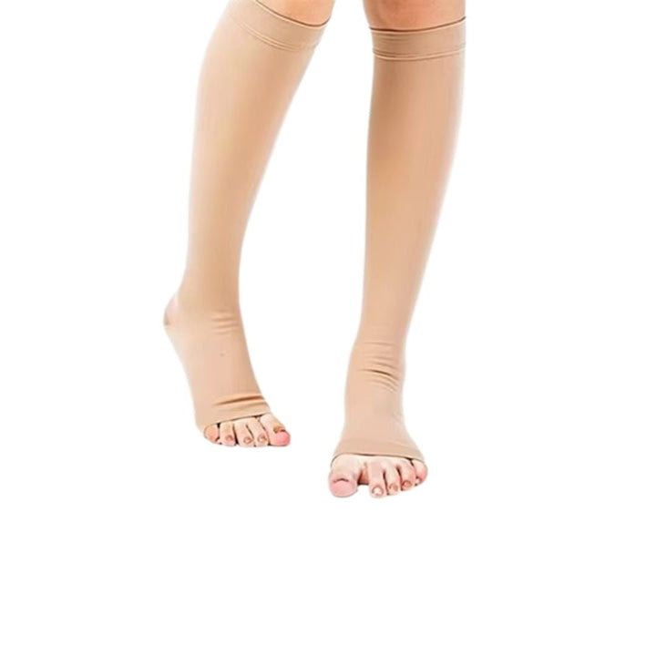 Calze compressione uomo senza punta, ideali per comfort quotidiano e supporto efficace della circolazione.