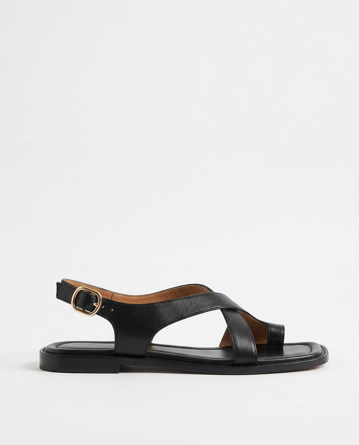 Sandali donna crossover con fibbia regolabile per massimo comfort. Ideali per l'estate.