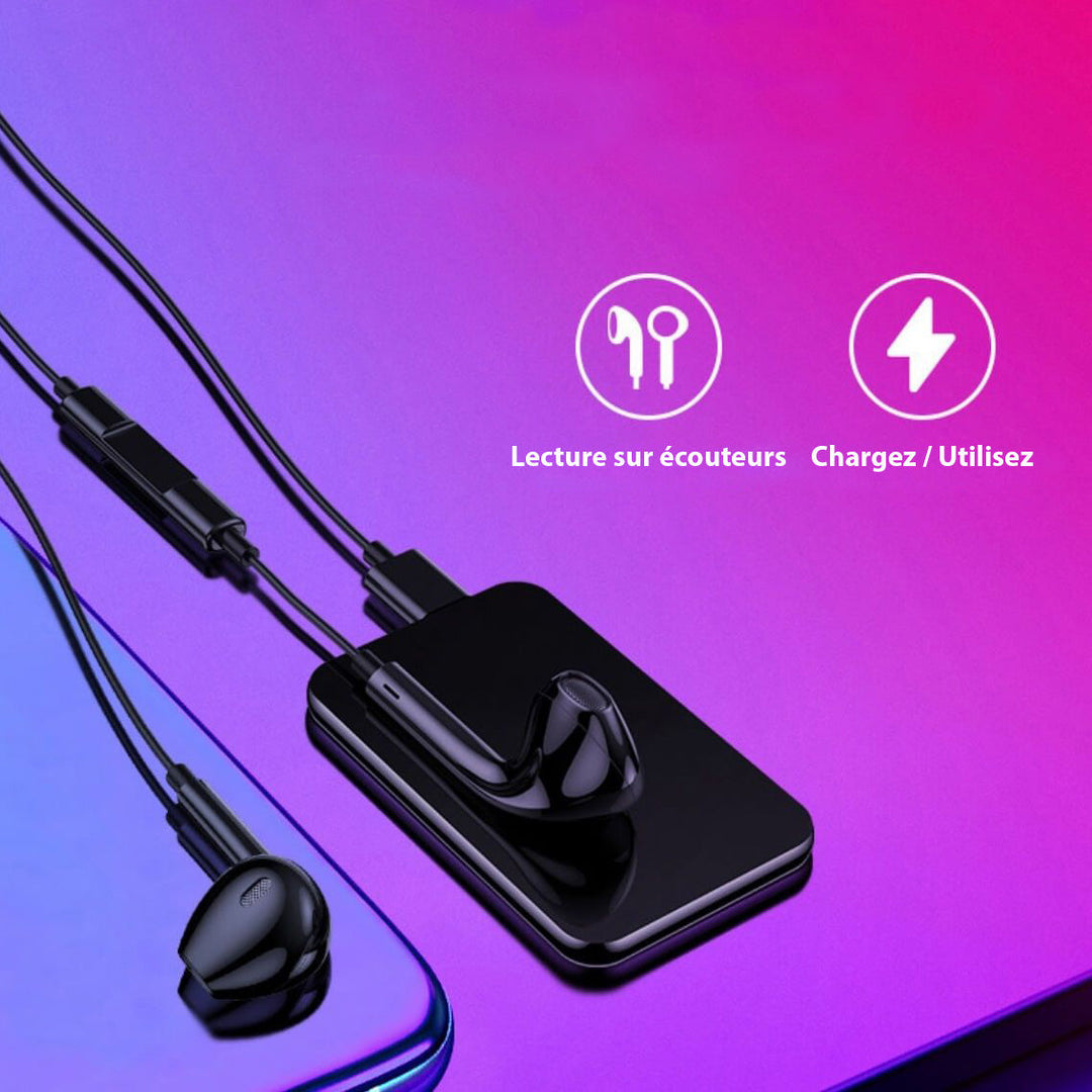 Registratore spia portatile ultra sottile, registratore vocale professionale per audio discreto.