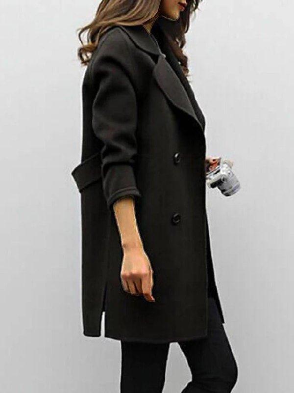 Capospalla trench donna classico di alta qualità, elegante e versatile. Perfetto per la moda autunnale e primaverile.