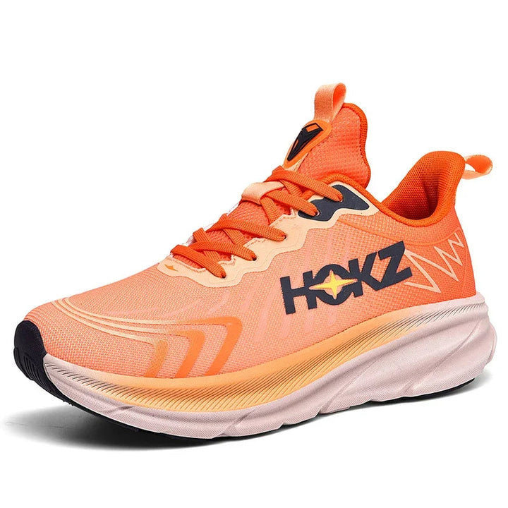 Dettaglio ammortizzazione scarpe da corsa donna, tecnologia per comfort e stabilità nel running.