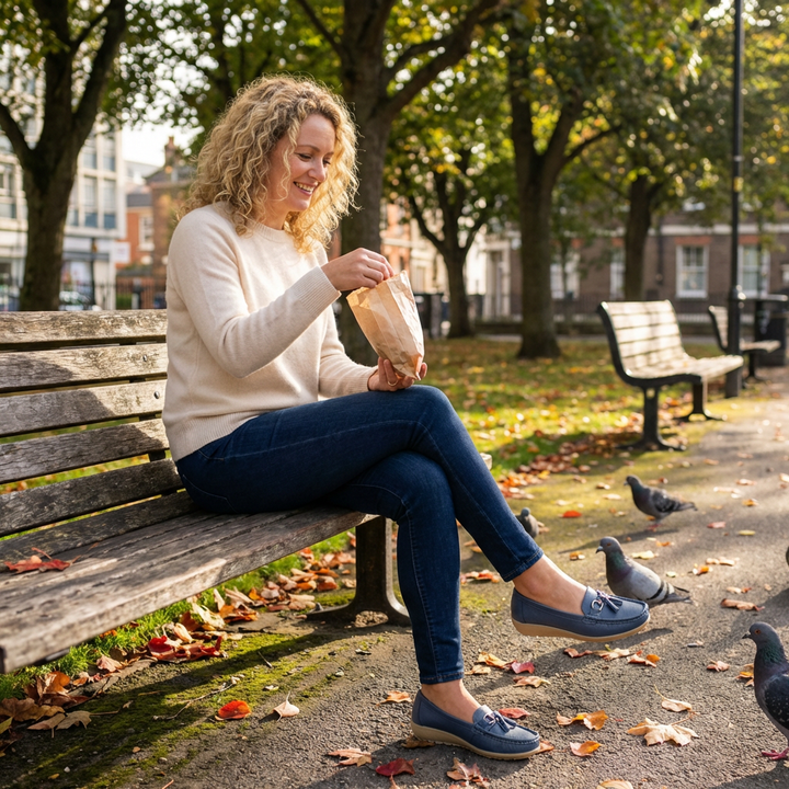 Mocassini slip-on donna, massimo comfort e supporto per i piedi. Calzature casual ed eleganti.