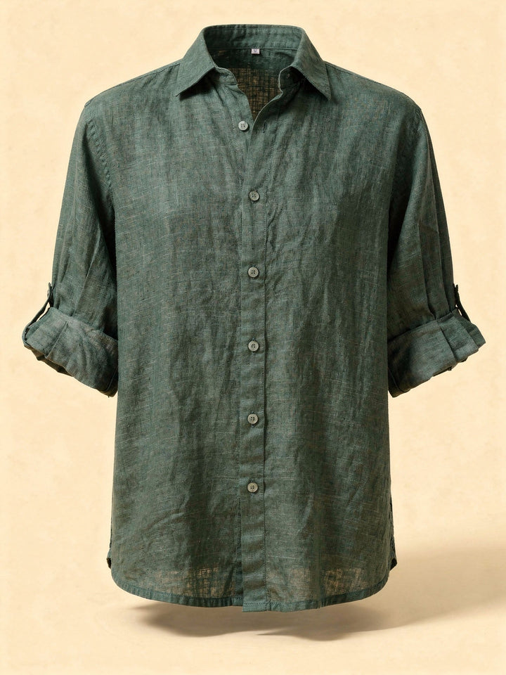 Elegante blusa donna oversize con maniche lunghe, ideale per un look casual e sofisticato.