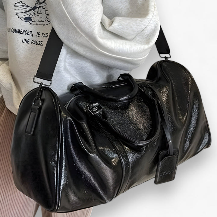 Borsone donna da viaggio, versatile e funzionale, ottimo per il trasporto come bagaglio a mano.