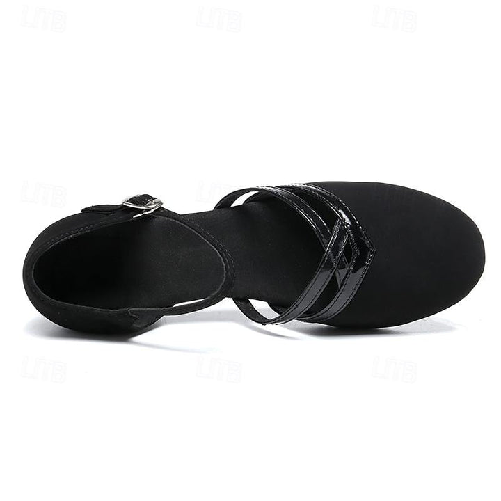 Scarpe da ballo nere donna, ottime per performance. Regolabili, comode e leggere per ogni passo.