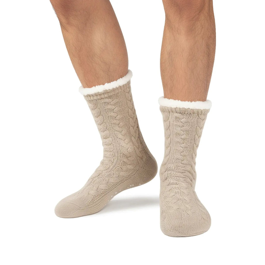 Calze antiscivolo unisex con suola grip per massima sicurezza e comfort in casa.
