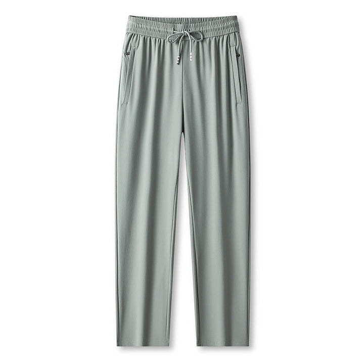 Pantaloni jogging uomo comodi ad asciugatura rapida per sport e tempo libero.
