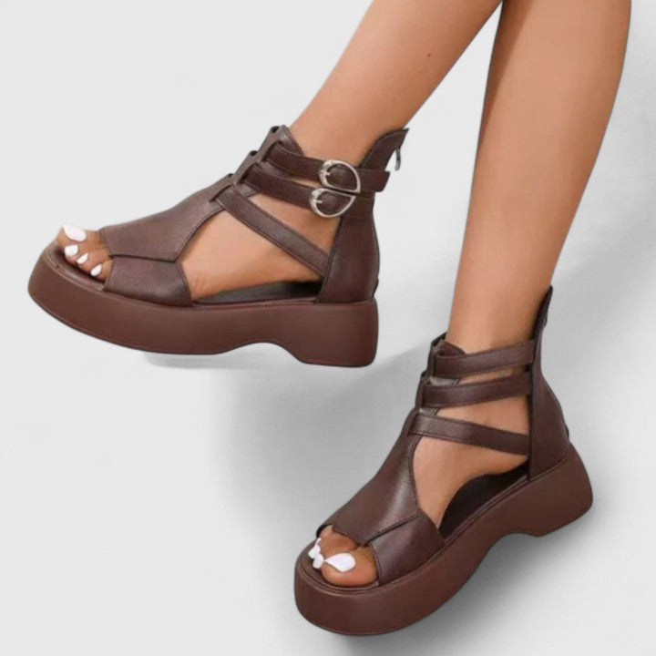 Sandali ortopedici donna comodi con supporto arco, perfetti per passeggiate estive e benessere piedi.