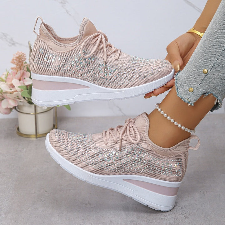 Comode sneakers donna per uso quotidiano, con supporto arco plantare per benessere duraturo.