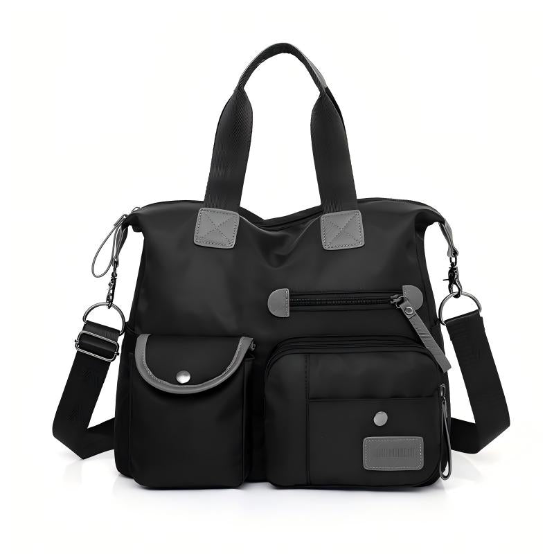Elegante borsa tote donna grande, impermeabile, accessorio versatile per lavoro, shopping o tempo libero.