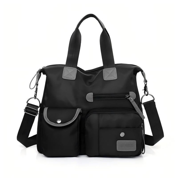 Elegante borsa tote donna grande, impermeabile, accessorio versatile per lavoro, shopping o tempo libero.