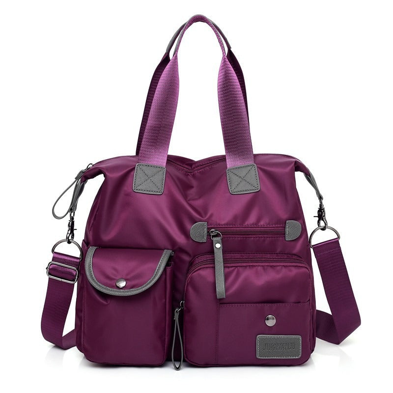 Accessorio da viaggio: borsa tote donna impermeabile, grande e robusta, con ampio spazio per tutti i tuoi effetti.