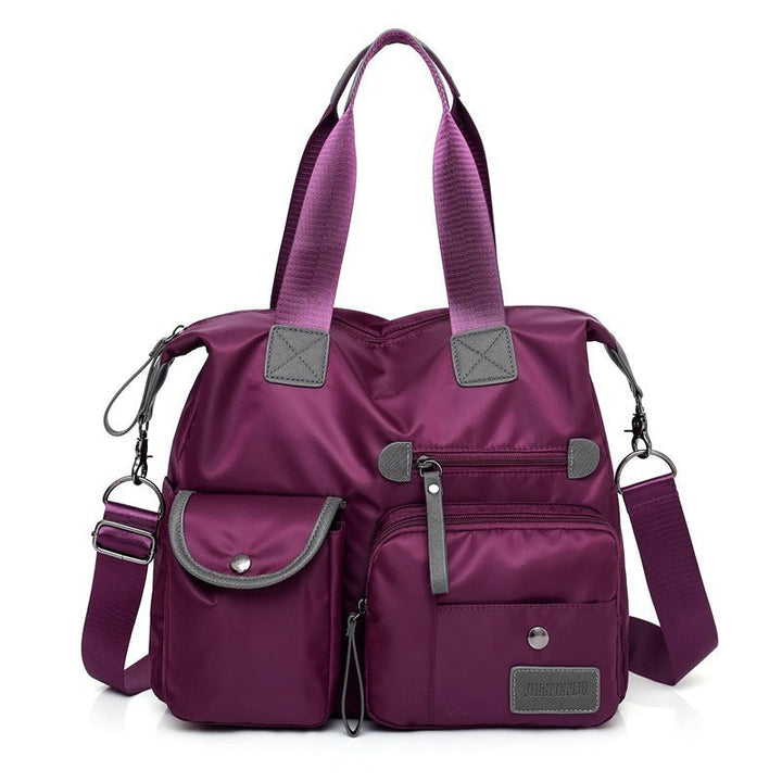 Accessorio da viaggio: borsa tote donna impermeabile, grande e robusta, con ampio spazio per tutti i tuoi effetti.