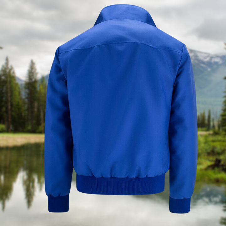 Giacca uomo multistrato, elegante e casual, con zip per massimo comfort termico.