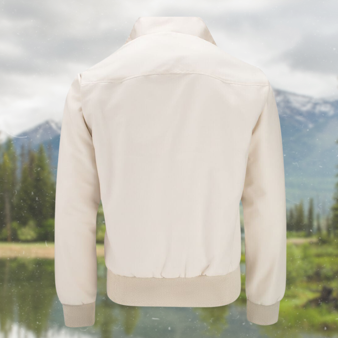 Giacca casual da uomo, stile moderno e comfort termico, perfetta per autunno.