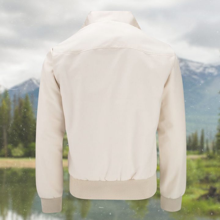Giacca casual da uomo, stile moderno e comfort termico, perfetta per autunno.