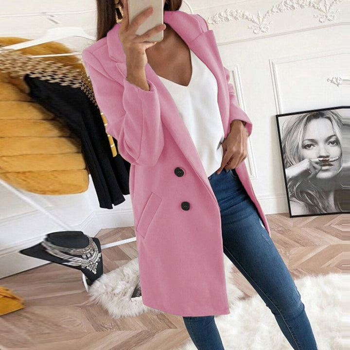 Sofisticato cappotto lungo donna per un look invernale caldo ed elegante.
