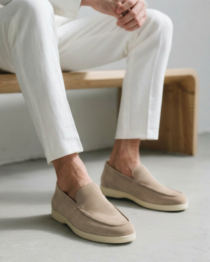 Calzature uomo slip-on: mocassini con cuciture. Per comfort e look versatili autunno/inverno.
