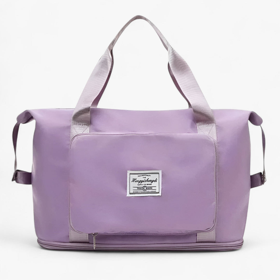 Borsa da viaggio donna pieghevole multicolore, perfetta per weekend e palestra.