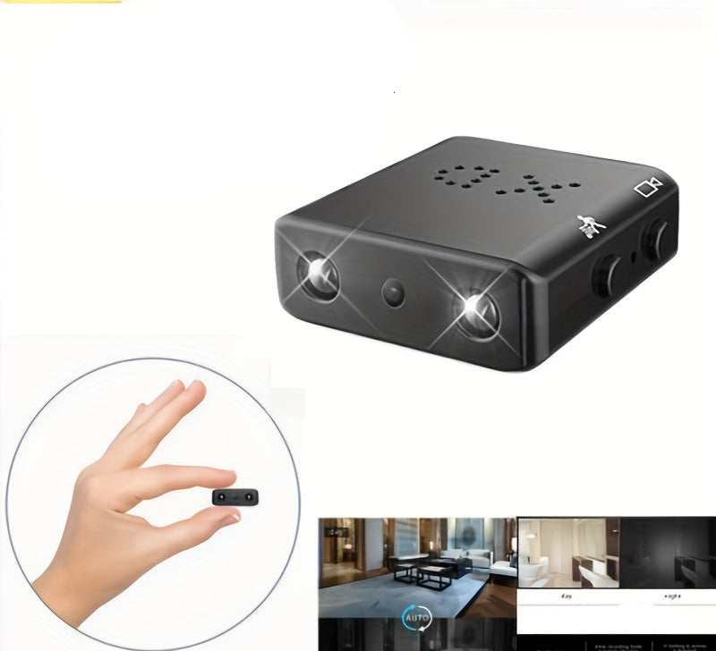 Telecamera di sicurezza discreta 1080P, wireless, con visione notturna chiara.