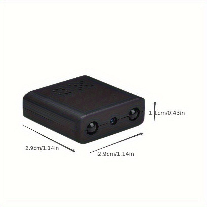 Telecamera di sorveglianza mini wireless Full HD con infrarossi per visione notturna.