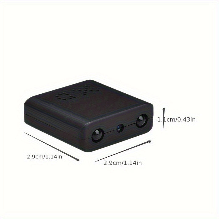 Telecamera di sorveglianza mini wireless Full HD con infrarossi per visione notturna.