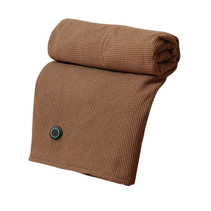 Coperta riscaldata elettrica USB da viaggio, indossabile e portatile. Caldo comfort per ogni spostamento.