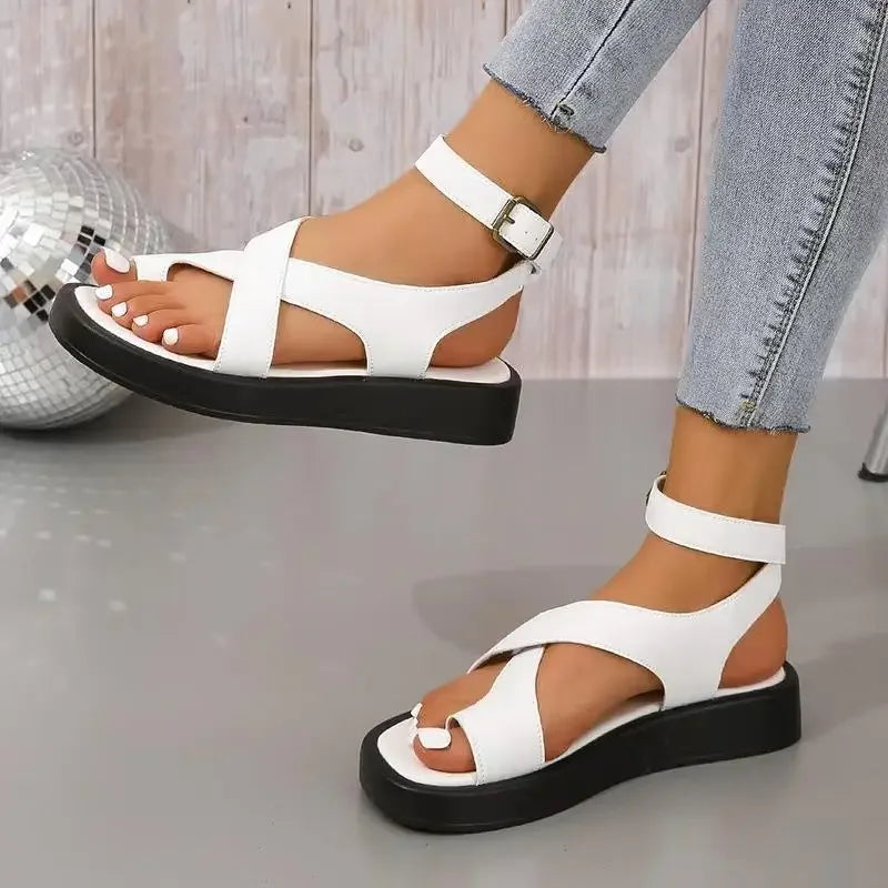 Sandali donna estivi casual, ortopedici con cinturino regolabile e supporto anatomico per ogni occasione.