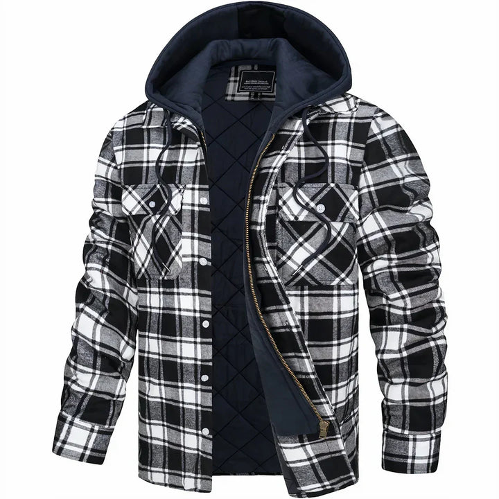 Giacca uomo autunnale calda, stile casual-elegante, per comfort quotidiano e versatilità maschile.