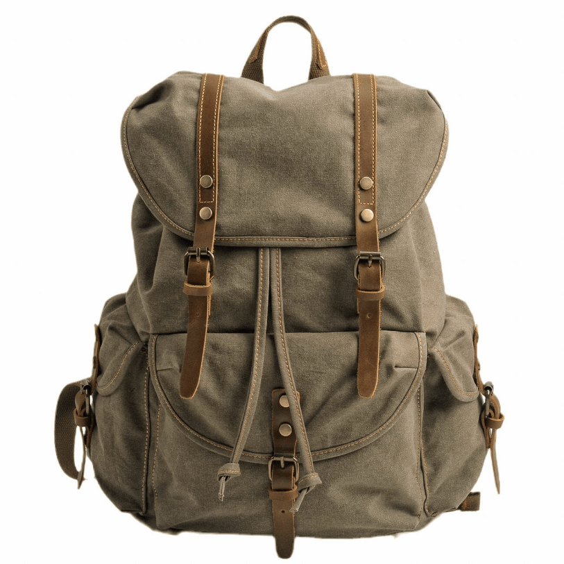 Zaino militare unisex con spallacci rinforzati, comodo per uso quotidiano, viaggio o trekking. Robusto e affidabile.