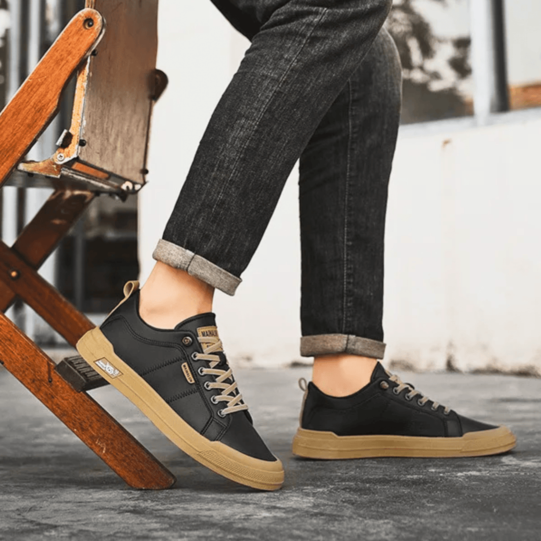 Sneakers casual uomo, tessuto traspirante per un comfort ottimale tutto il giorno.