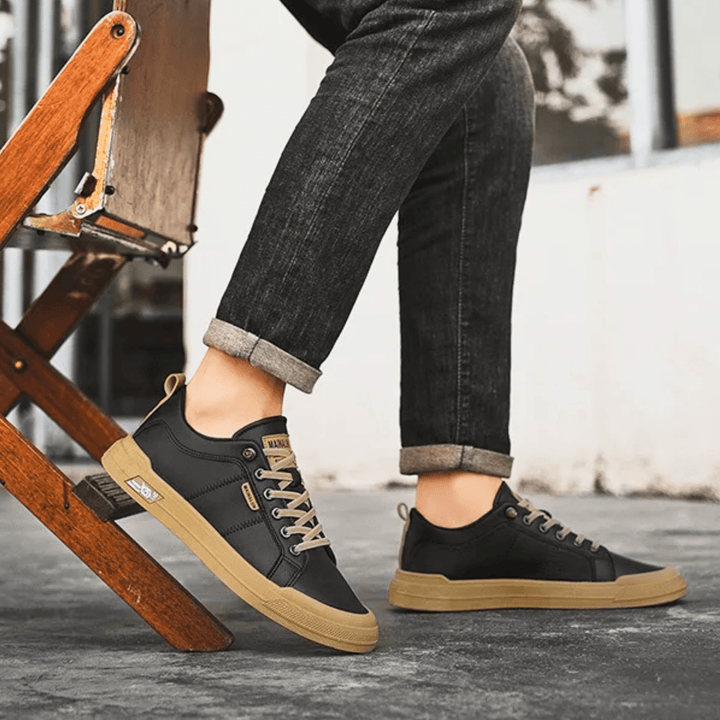 Sneakers casual uomo, tessuto traspirante per un comfort ottimale tutto il giorno.