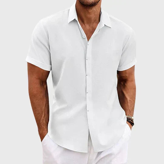 Camicia uomo multi-colore a maniche lunghe, casual ma elegante, versatile per ogni stagione e occasione.