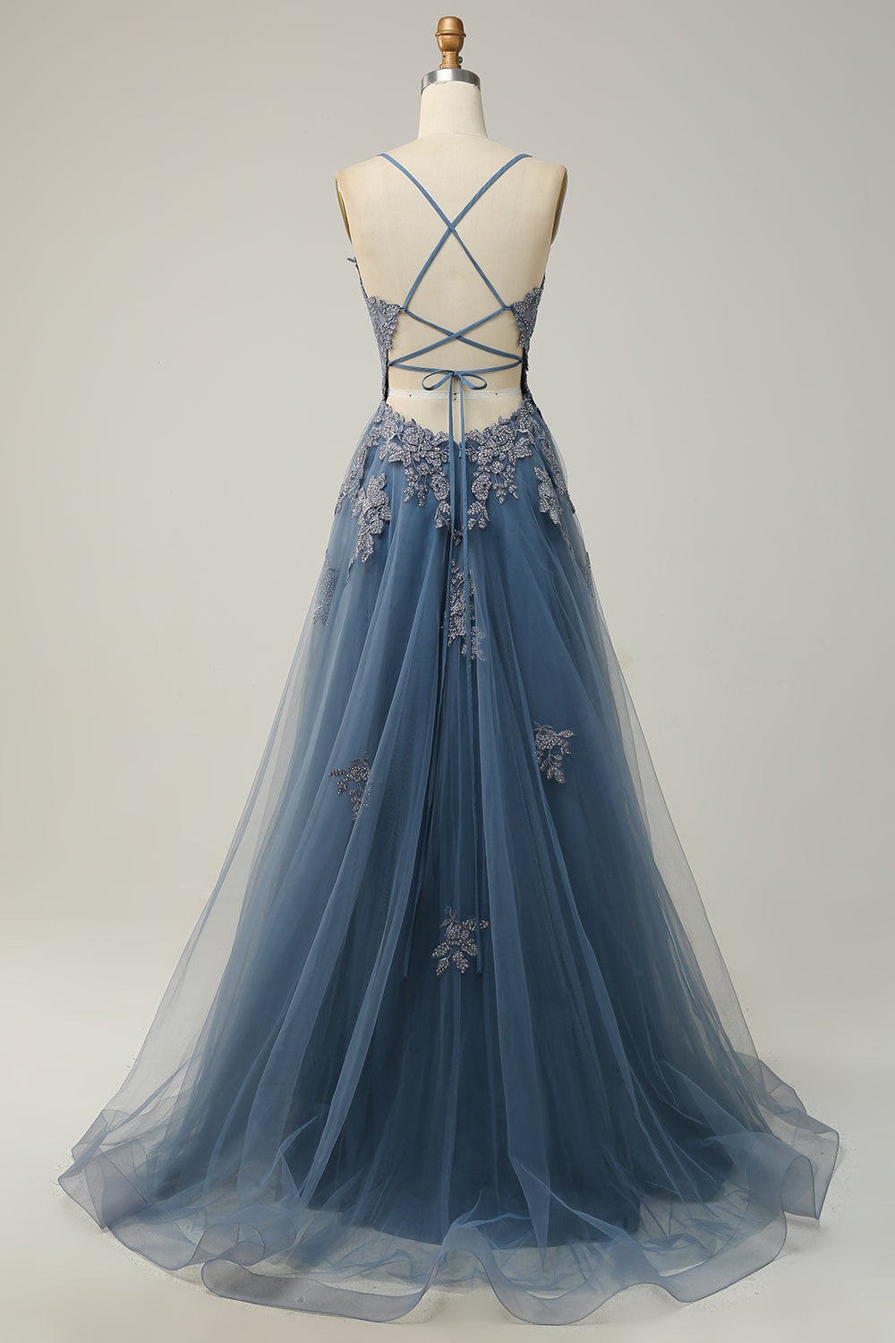 Abito da cerimonia A-line lungo donna, elegante per balli, feste e occasioni formali.