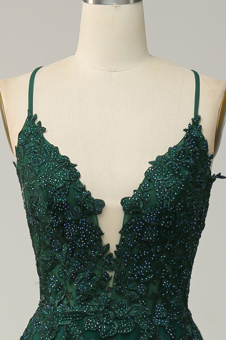 Abito A-line lungo da donna, elegante per serate, cerimonie e balli formali.