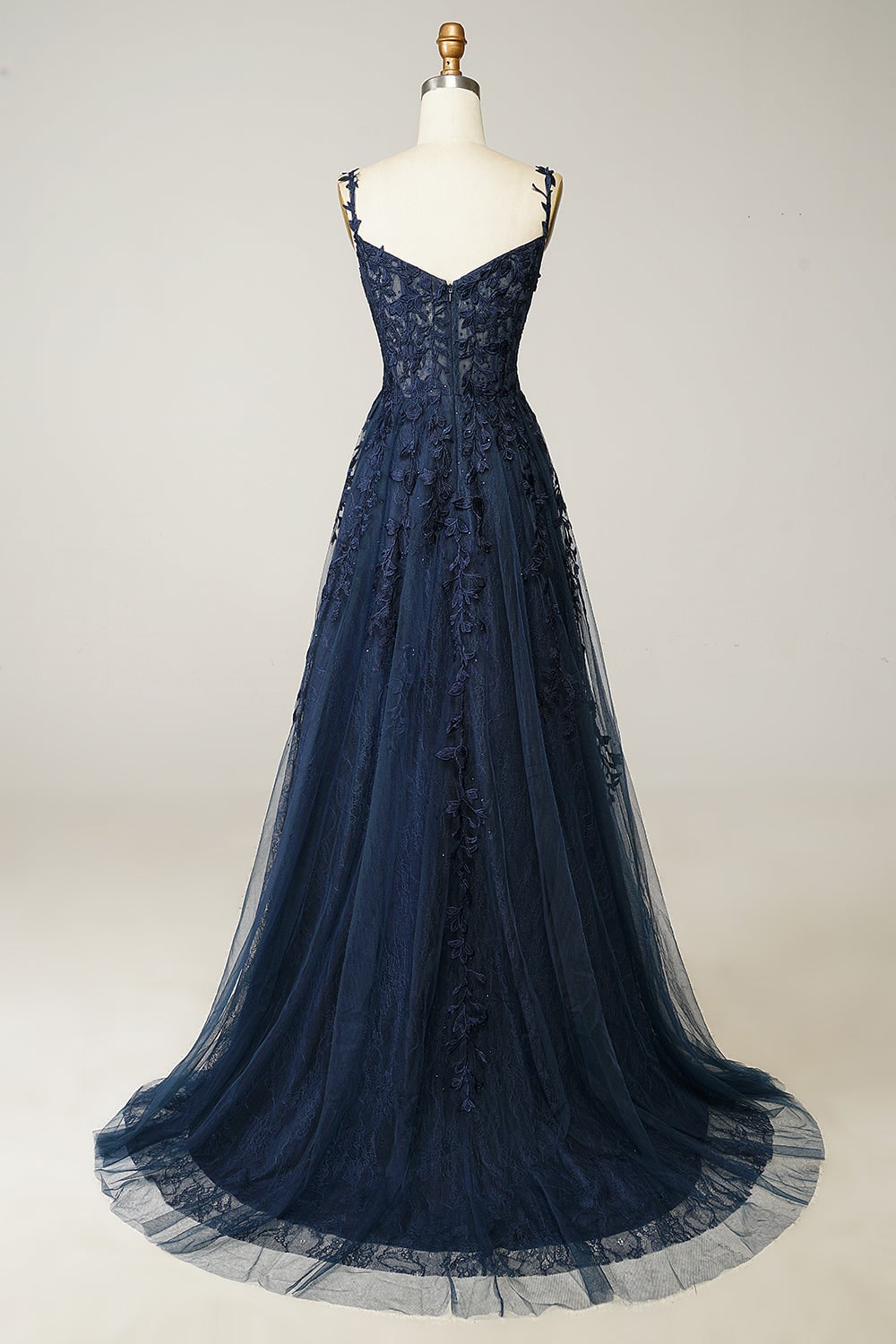Abito lungo donna per gala, matrimoni o celebrazioni speciali, linea A, scollo a cuore.