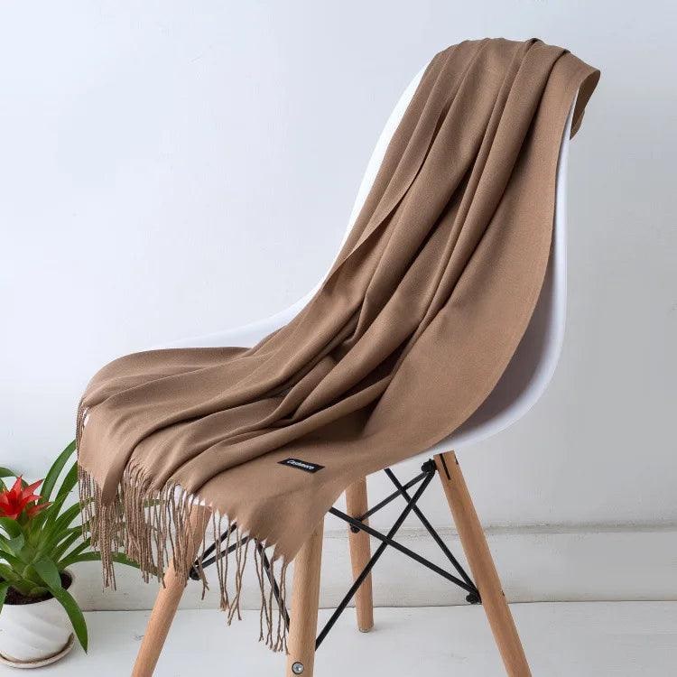 Sciarpa da donna in cashmere premium, perfetta per ogni occasione.