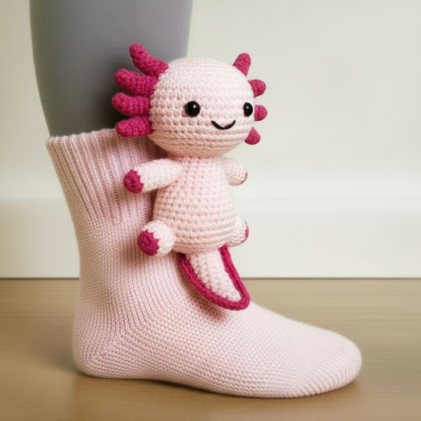 Calze donna spesse e morbide, con animaletto 3D simpatico, perfette per le giornate fredde.