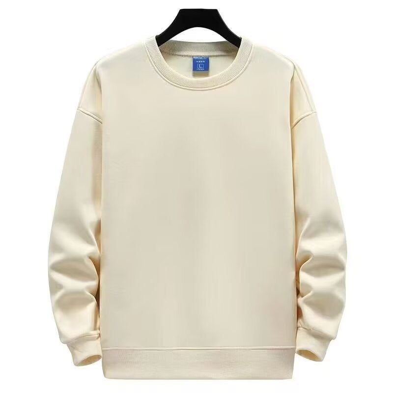 Comoda felpa donna girocollo con spalle scese e bordo a costine, ideale per outfit casual invernali.