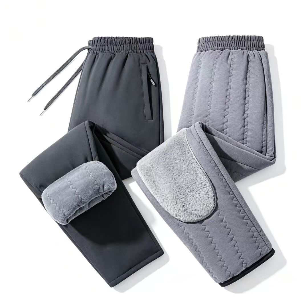Joggers donna trapuntati, perfetti per momenti di relax e per stare al caldo in inverno. Abbigliamento comodo.