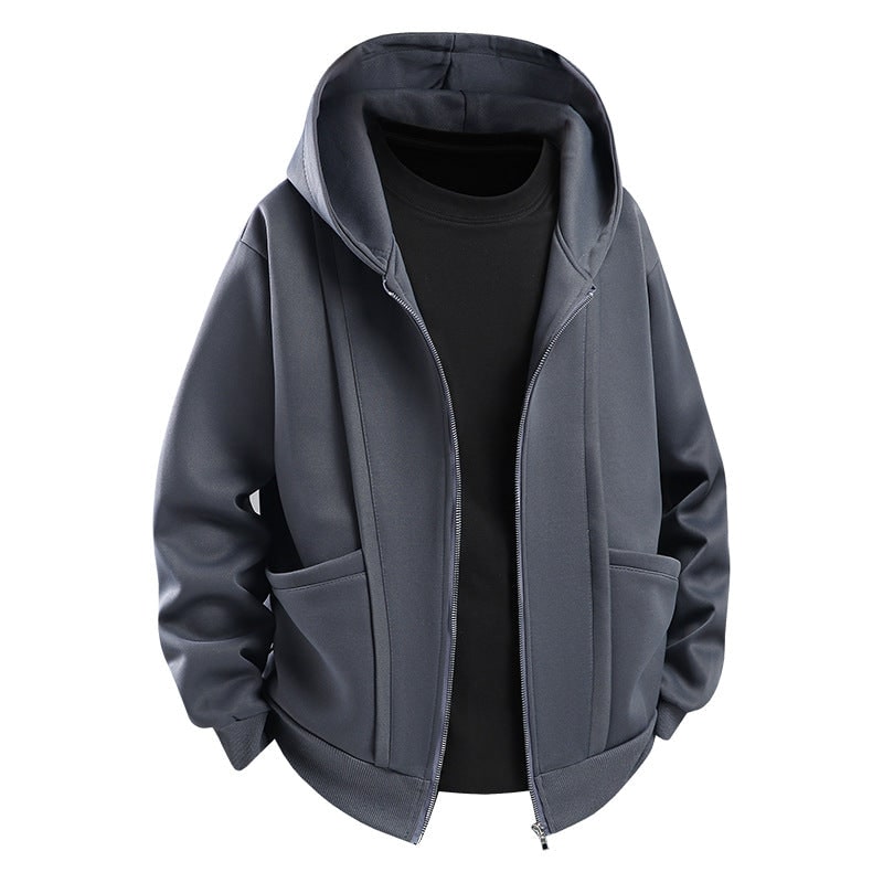 Morbida felpa con cappuccio full zip da donna, ideale per il relax o attività casual, con dettagli curati e versatilità.