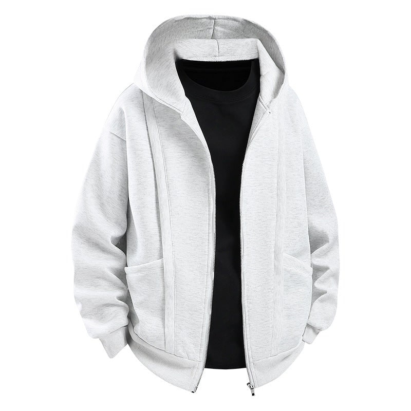 Abbigliamento donna: felpa con cappuccio e full zip per un comfort ottimale, un capo versatile e sempre di moda.