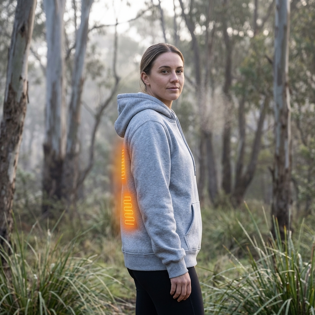Gilet felpa riscaldata da donna, comfort massimo per l'inverno, perfetto per ogni attività outdoor.