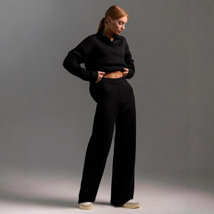 Loungewear donna comfort fit, set due pezzi morbido e piacevole per un relax totale.