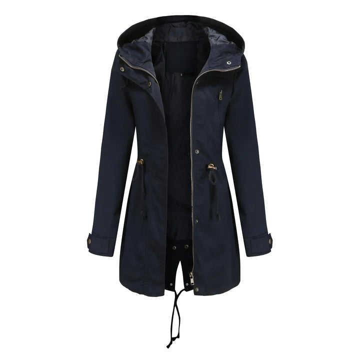 Stile casual chic: giacca donna leggera, utilitaria, con cappuccio e coulisse, un must-have per la primavera.