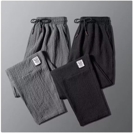 Pantaloni lounge donna comodi con vita elastica e coulisse, tessuto morbido per il massimo relax e stile casual.